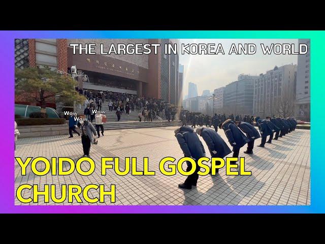 YOIDO FULL GOSPEL CHURCH/ Must-visit places in Korea/세계에서, 서울에서 가장 큰 여의도순복음교회 여의도 핫플!