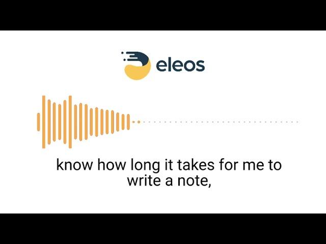 How a Potential Customer Tested Eleos