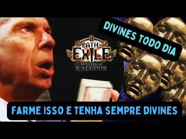 [Path of Exile 3.25] [ GARANTIDO ]  Farme Isso e Tenha Divines Todos os Dias Settler's of Kalguur