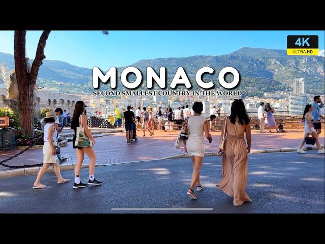 Monte Carlo, Monaco, Step Into The Lap Of Luxury: 4k Walking Tour