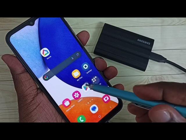 How to Connect Samsung Portable SSD T7 Shield to Samsung Galaxy Phone and Copy Files Videos Images