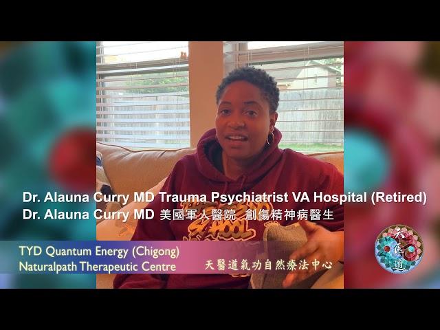Dr Curry describe how TYD has helped her in her carpel tunnel issues, and general well being