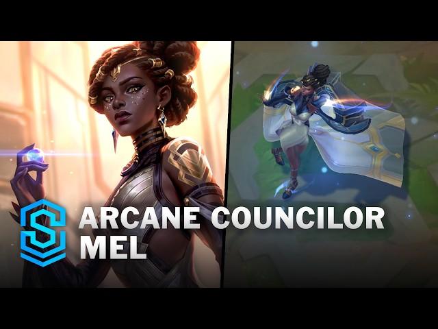 Arcane Councilor Mel Skin Spotlight - Pre-Release - PBE Preview - League of Legends