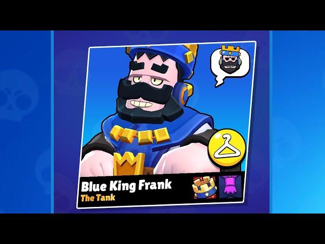 Blue King Frank Skin (Brawl Stars)