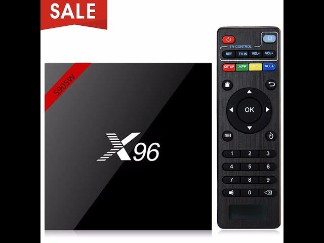 X96 X96W Android 7 1 TV Box Mini Box TV Amlogic S905W 1+8G 2+16G Bluetooth Support 2 4GHz WiFi HD 4K