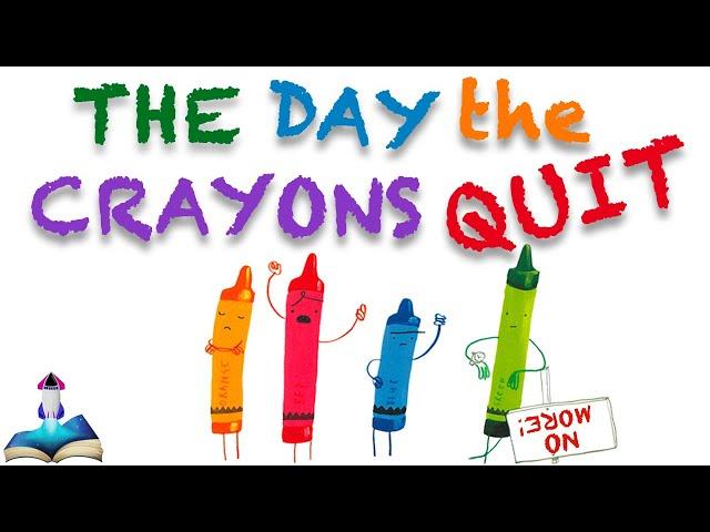  THE DAY THE CRAYONS QUIT by Drew Daywalt, Pictures by Oliver Jeffers : Kids Books Read Aloud