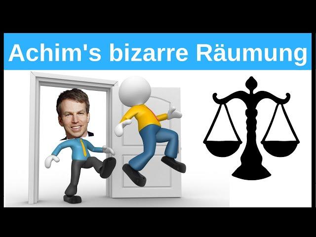 Räumungsklage - Geschichten eines Anwalts - Dr. Achim Zimmermann