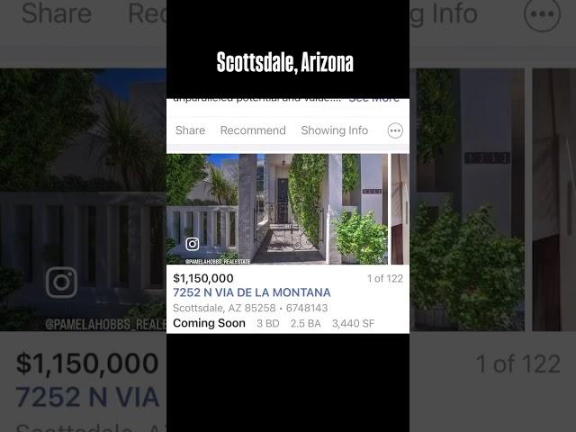 Check Out Listings Coming Soon To Scottsdale, #scottsdaleaz #realestate