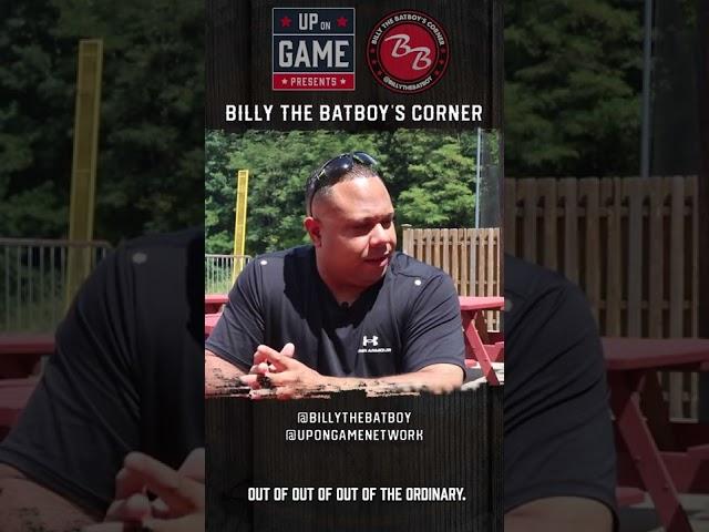 Billy The Batboys Corner We Look For The 5 Tools W/ Former MLB Scout Jonathan Castillo @UPONGAMENETWORK