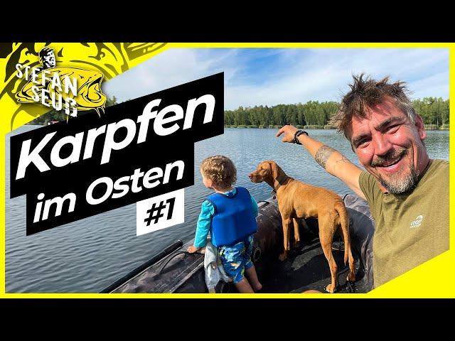 KARPFEN im OSTEN #1 | Suchen und Fangen | Karpfenangeln am neuen SEE