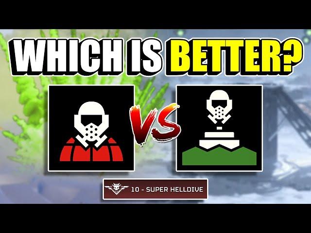 Helldivers 2 - Gas Strike vs Gas Mines, which is the best? | Gas Stratagem Comparison