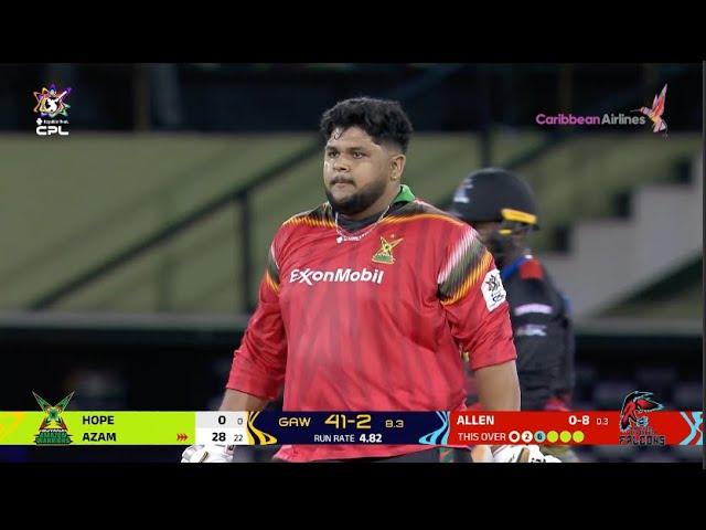 Azam Khan SMASHING Maximums! | CPL 2024