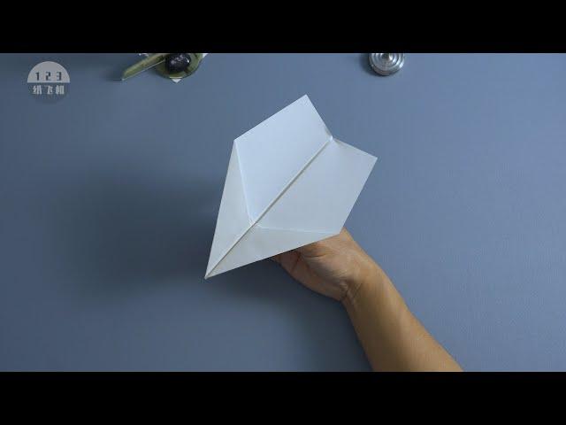 Amazing Boomerang Paper Plane Can Always Fly Back