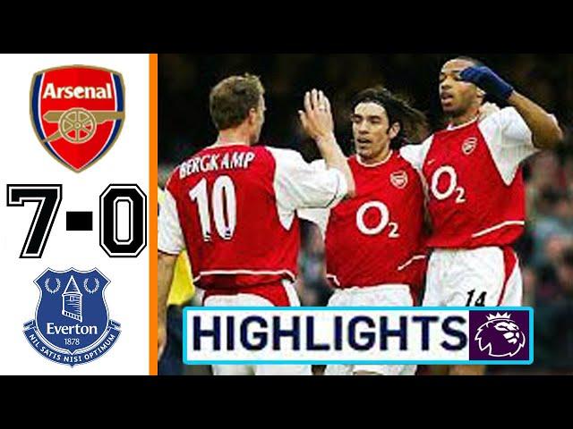 Arsenal vs Everton 7-0 | Gоals & Hіghlіghts | Premier League 2005