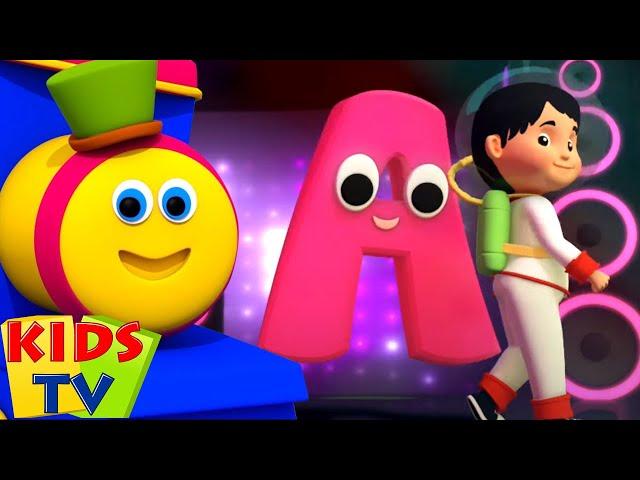 字母A | 字母歌 | 儿歌童谣 | Kids Tv China | 儿童歌曲 | 教育 儿歌