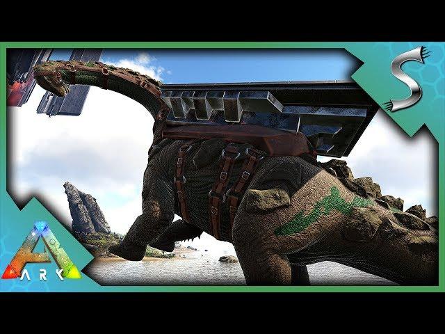 TITANOSAURUS TAMING WITH QUETZ GUNSHIP! THE RISE & FALL OF DAVE! - Ark: Survival Evolved [S4E100]