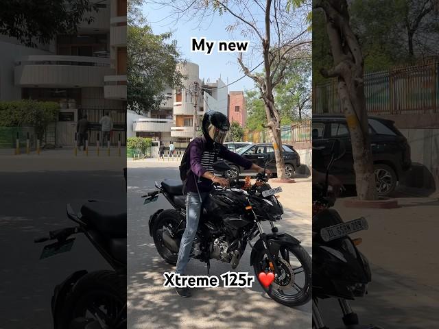 My new Xtreme 125R #xtreme125r  #viral #shortsviral #motovlog