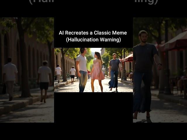 AI Reimagines the Distracted Boyfriend Meme