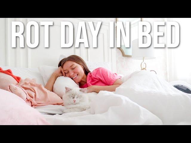 Having A "Rot Day" | Recharging, Ordering In, Staying In The Bed, My Perfect Day Off | Lauren Norris