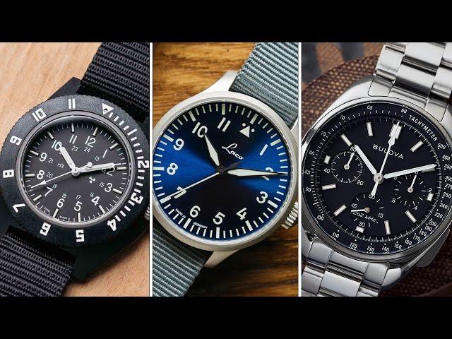 16 Of The Best Pilot And Aviation Style Watches For Under $1,000