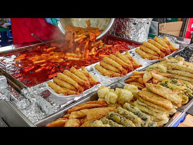 Korean Street Food – Popular Food Stall (Bunsik, Tteokbokki, Sundae, Fried Food, Fishcake)