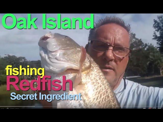Redfish Secret Ingredient Surf Fishing on Oak Island