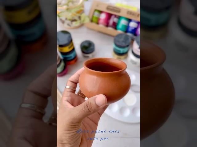 Pot Painting| DIY Home decor | Art Tutorials | Mandala Art| Dot mandala artist