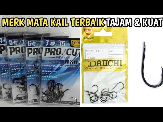 10 Merk Mata Kail / Mata Pancing Terbaik | Tajam Dan Kuat | Mas Nang Fishing