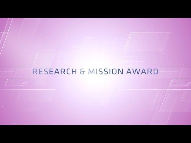 AGM 2018 Research and Mission Award Dr. ASLAM ANIS