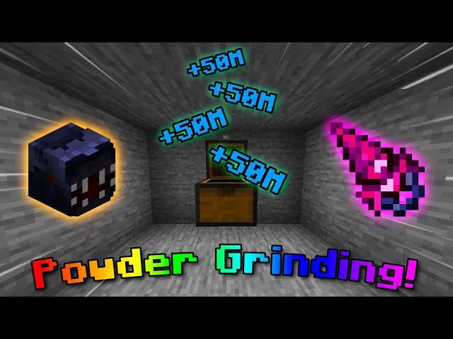 Why Is Powder Grinding Actually a Good Money Making Method?! (Hypixel Skyblock Ep 5)