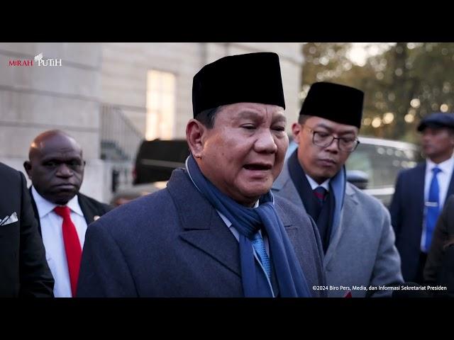 Keterangan Pers Presiden Prabowo Subianto, London, 21 November 2024