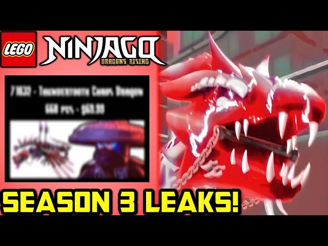 New 2025 Update! Thunder Dragon & Forbidden Five Element?  Ninjago Dragons Rising Season 3 News!