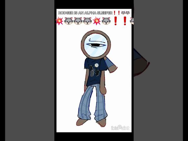Rodger is so alpha #art #speedpaint #alpha #dandysworld  #robloxart