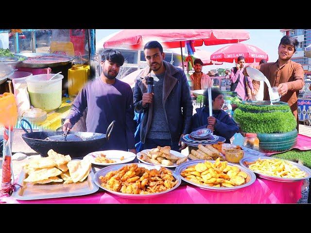 afghani chicken recipe, pakora recipe - گزارش ضیا، غذاهای افغانی، ارزان قیمت کابل