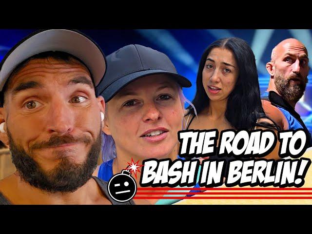 IT'S THE ROAD TO BASH IN BERLIN! || WWE SMACKDOWN AND EUROPE TOUR VLOG PART 1