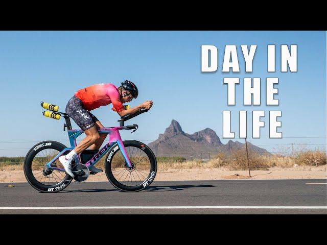 DAY IN THE LIFE | Swim, Bike, Run, Food and Family