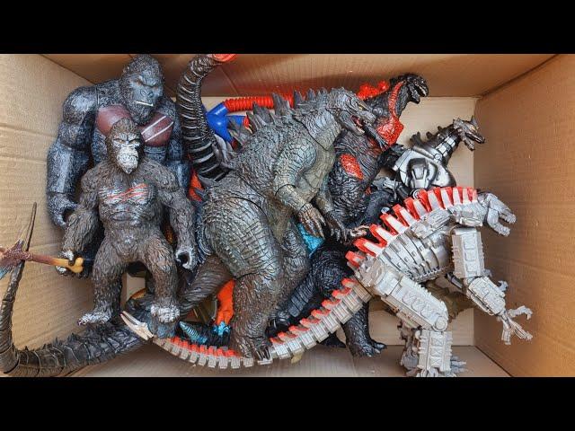 Godzilla x Kong vs Mechagodzilla vs King Ghidorah | Godzilla toy review | Kaiju Monsterverse