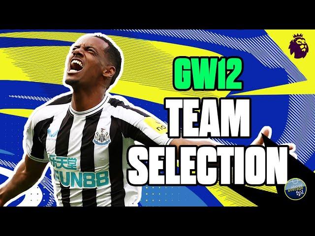 GW12 Team Selection | Fantasy Premier League Tips 24/25