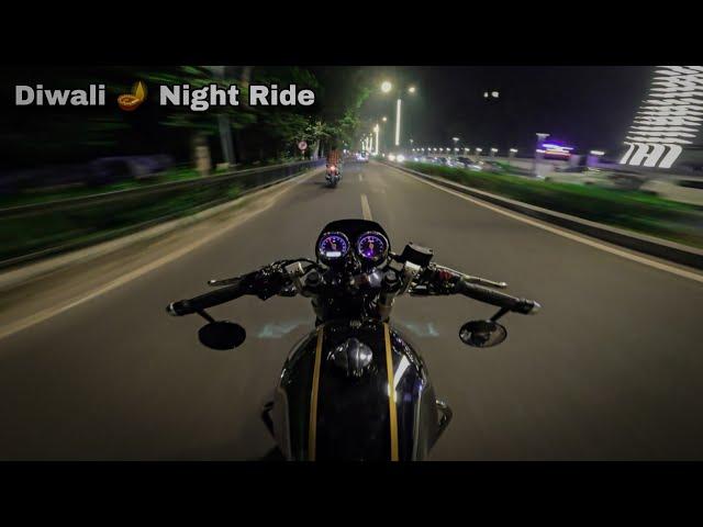 RE GT 650 DIWALI DUO RIDE || ONLY EXHAUST NOTE 