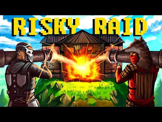 Attempting a RISKY RAID on our RICH NEIGHBORS - Rust (Duo Survival)