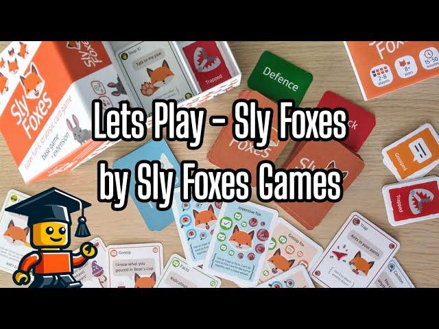 Lets Play - Sly Foxes by Sly Foxes Games!