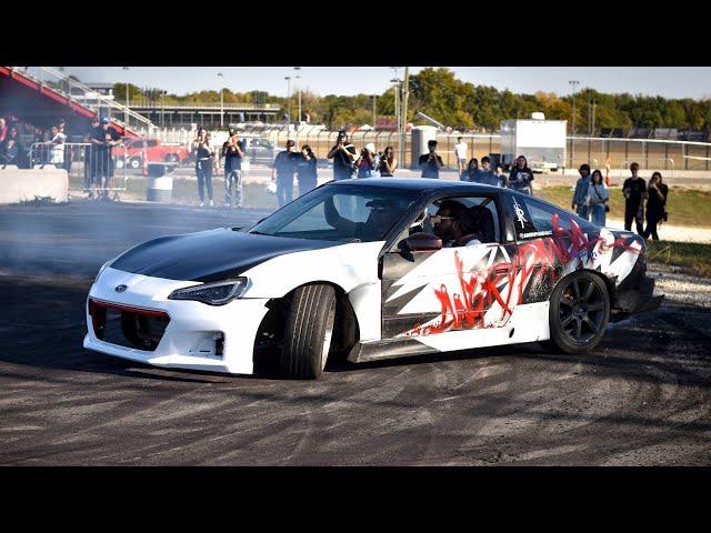 Burnout Contest in the Donut Pit at IFO Odessa, MO 2024! Skyline vs Mustang vs Drift Car plus more!