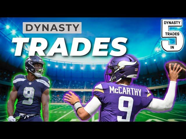 It was a DYNASTY TRADE fest...