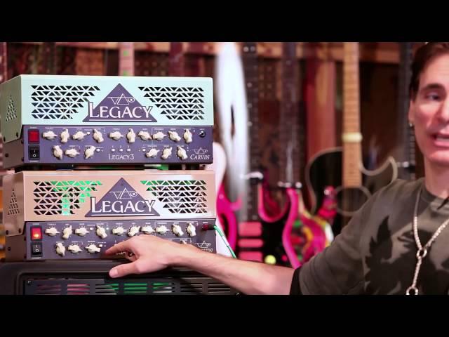 Legacy 3, Steve Vai  amp demo - Carvin