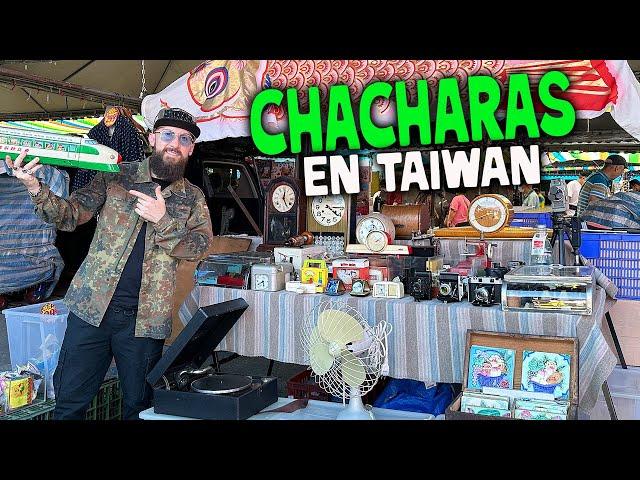 MERCADO DE PULGAS FUJI FLEA MARKET TAIPEI TAIWAN MAD HUNTER