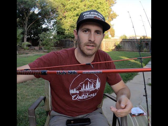 Ugly Stik Carbon rod 2.0 review (Can't cast with it?!?!)