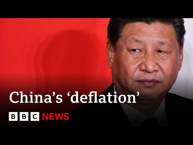 China’s economy in period of ‘deflation’ - BBC News