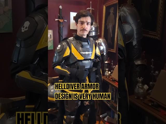Helldiver Armor Design is Very Human