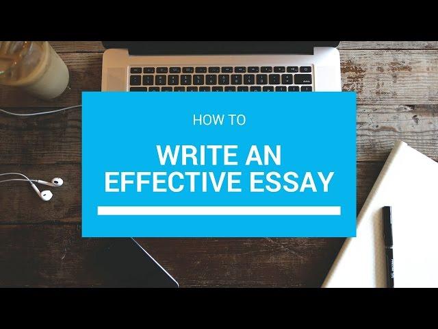 How to Write an Essay