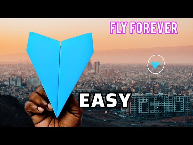 How To Make Paper Airplane Easy that Fly Far | Paper Plane